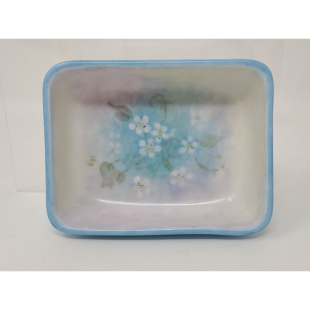 Vintage Krautheim Bavaria Germany Ceramic Hand Painted Soup Trinket Dish